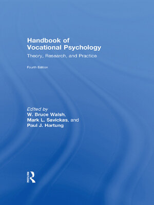 cover image of Handbook of Vocational Psychology